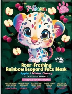 Mascarilla de Tela Animal Mask Rainbow Leopard