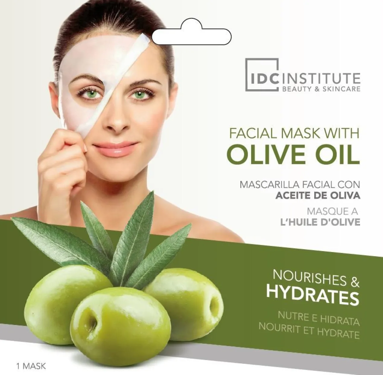 Mascarilla Facial Aceite de Oliva