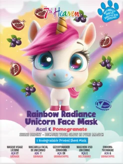 Mascarilla Facial Animal Mask Unicornio Yuzu y Camu Camu