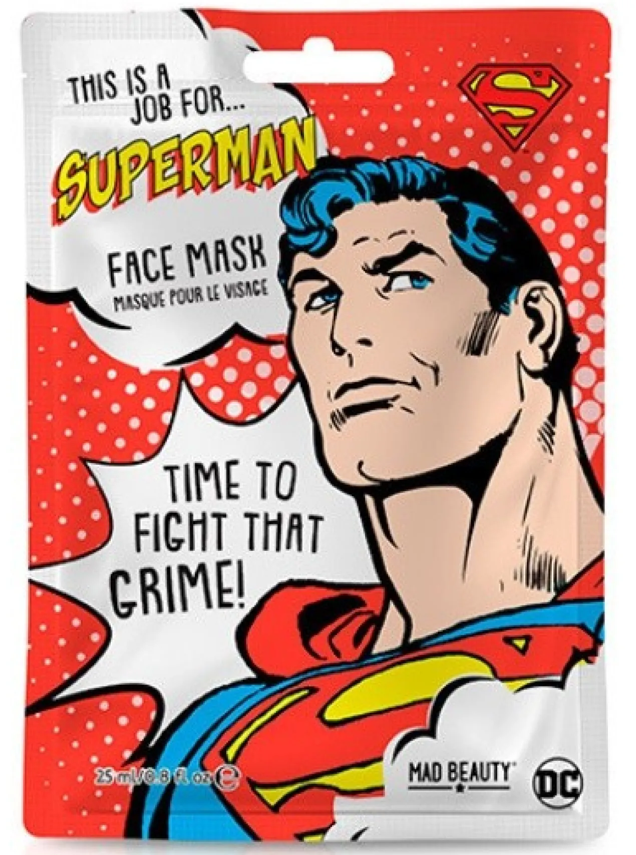 Mascarilla facial de Coco This is a job for Superman