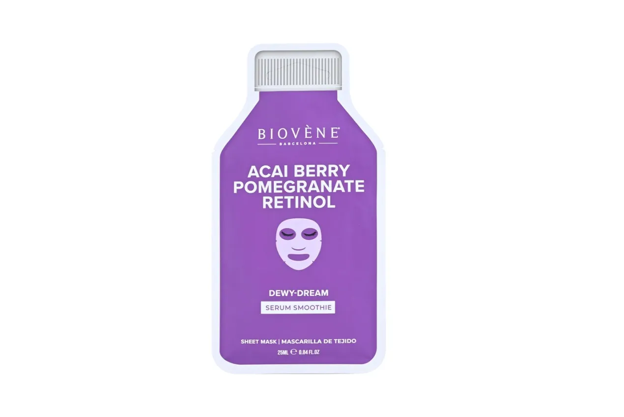 Mascarilla Facial Dewy-Dream Smoothie Acai+Granada+Retinol