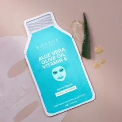 Mascarilla Facial Dewy-Fresh Aloe Vera + Vitamina E + Aceite de Oliva