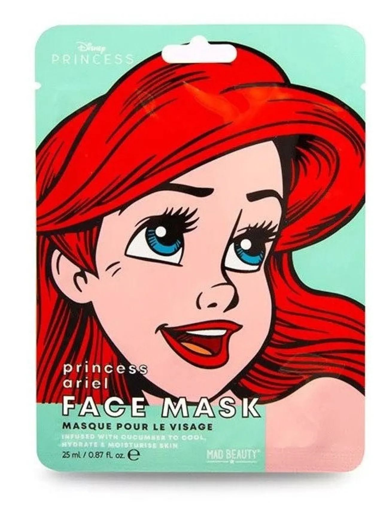 Mascarilla Facial Hidratante de Disney Ariel