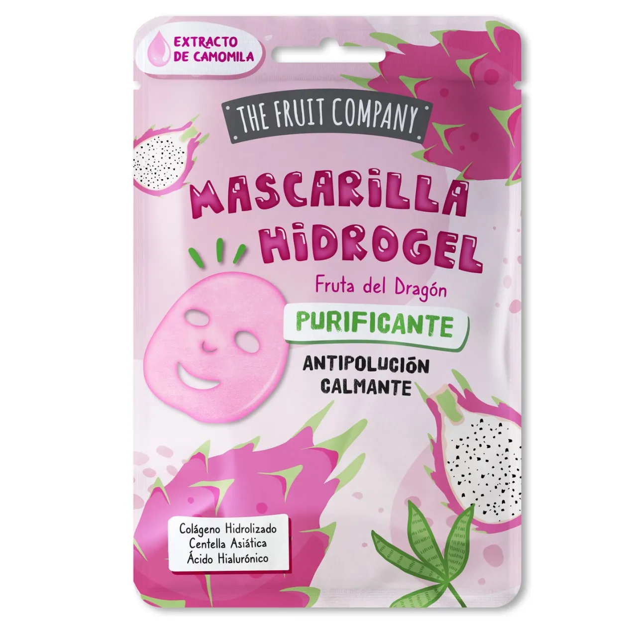Mascarilla Facial Hidrogel Purificante Fruta del Dragón