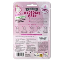 Mascarilla Facial Hidrogel Purificante Fruta del Dragón