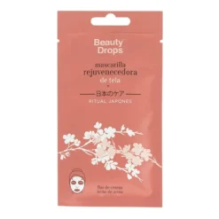 Mascarilla Facial Rejuvenecedora Tela Ritual Japonés