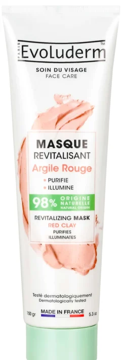 Mascarilla Facial Revitalizante con Arcilla Roja