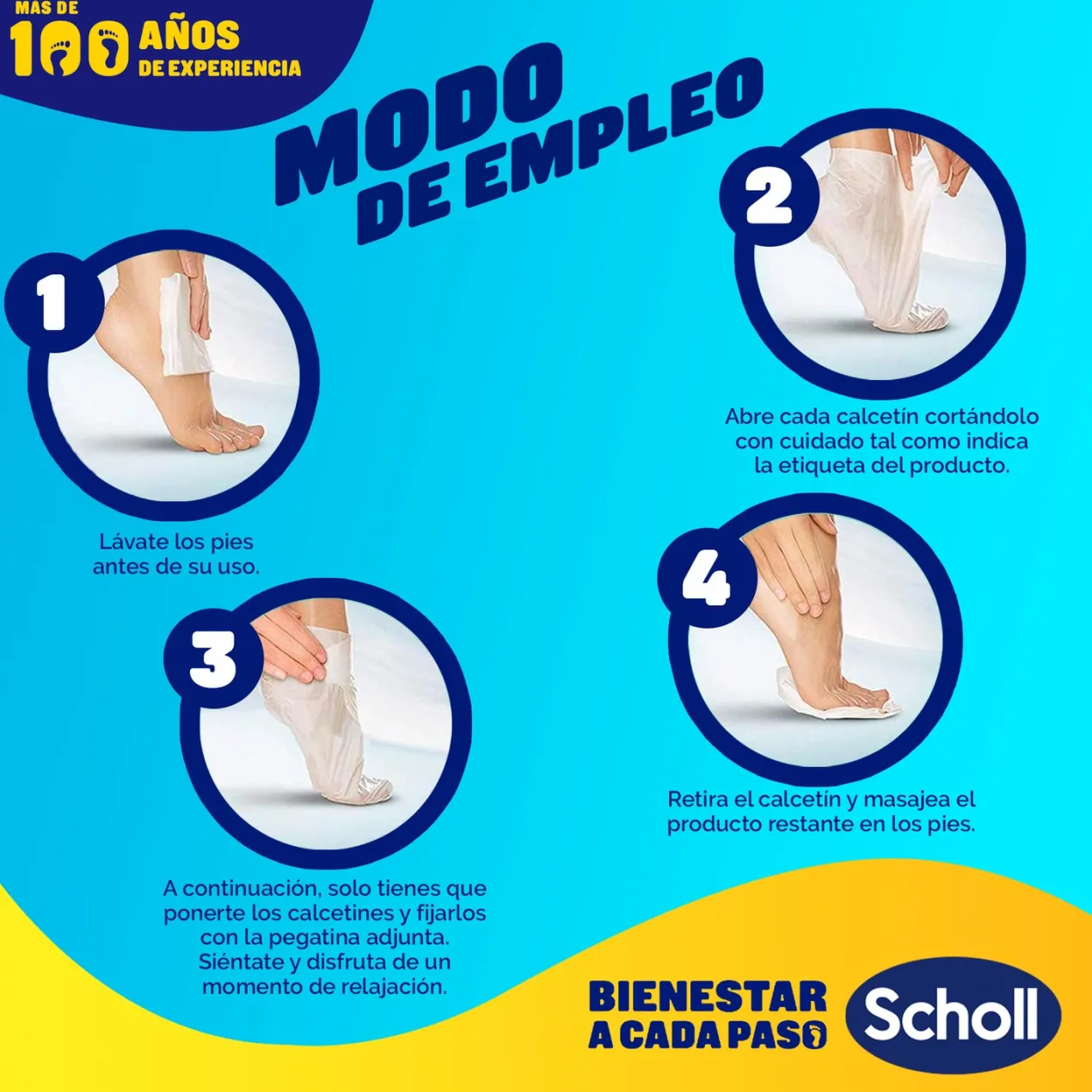 Mascarilla Nutritiva Para Pies