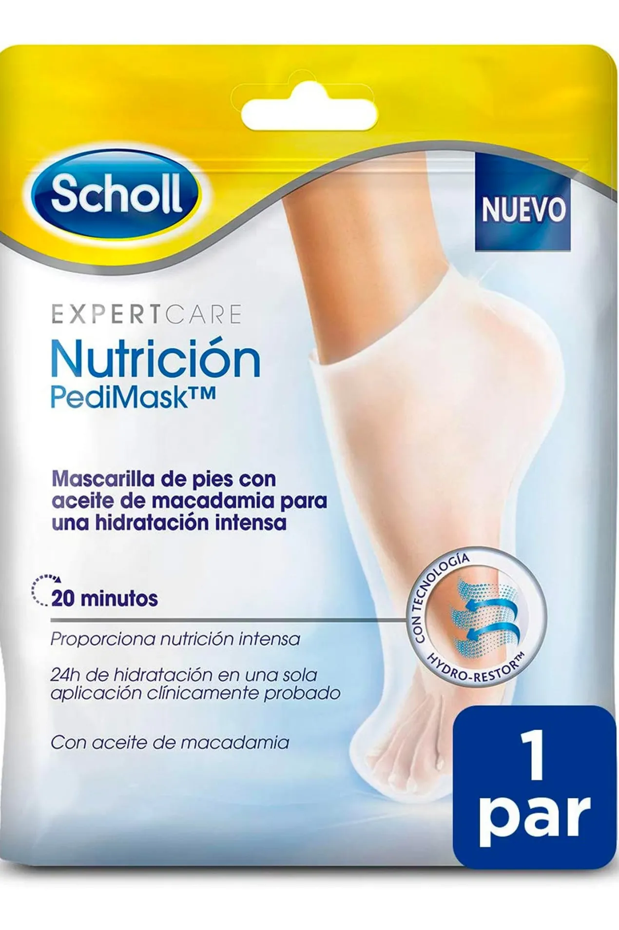 Mascarilla Nutritiva Para Pies