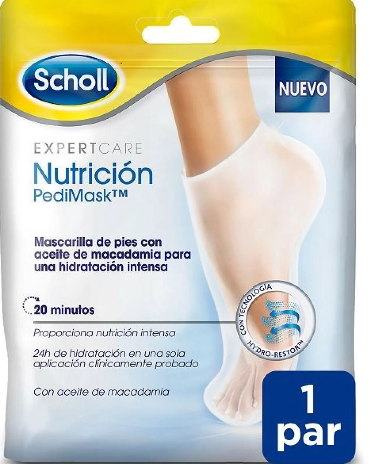 Mascarilla Nutritiva Para Pies