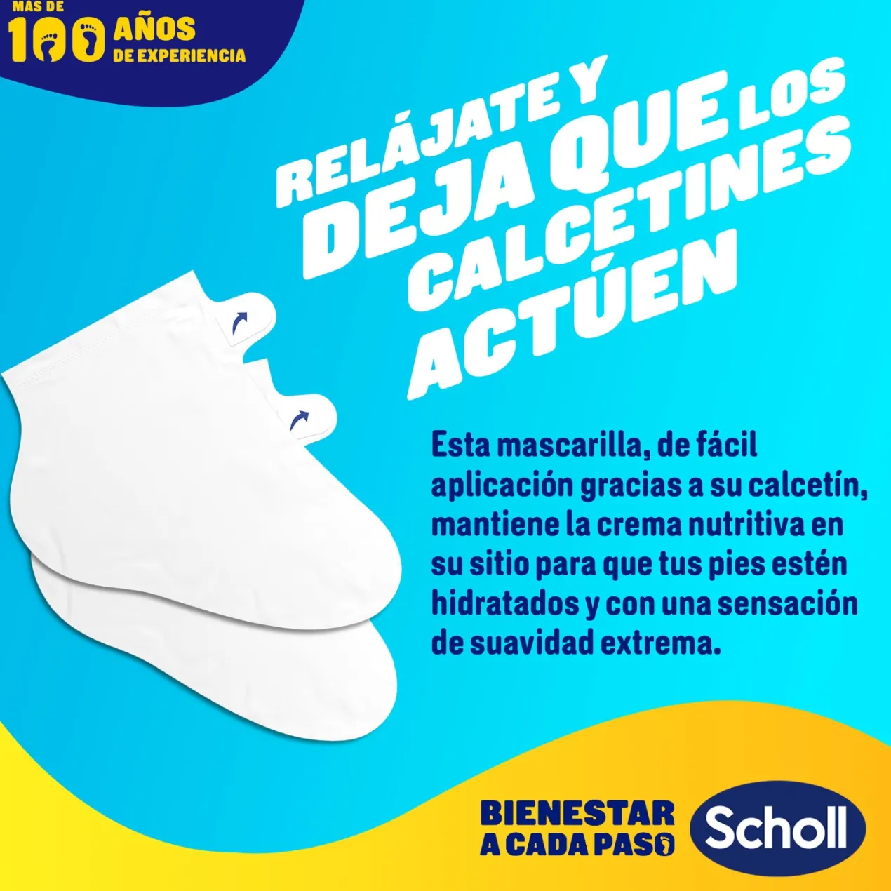 Mascarilla Nutritiva Para Pies