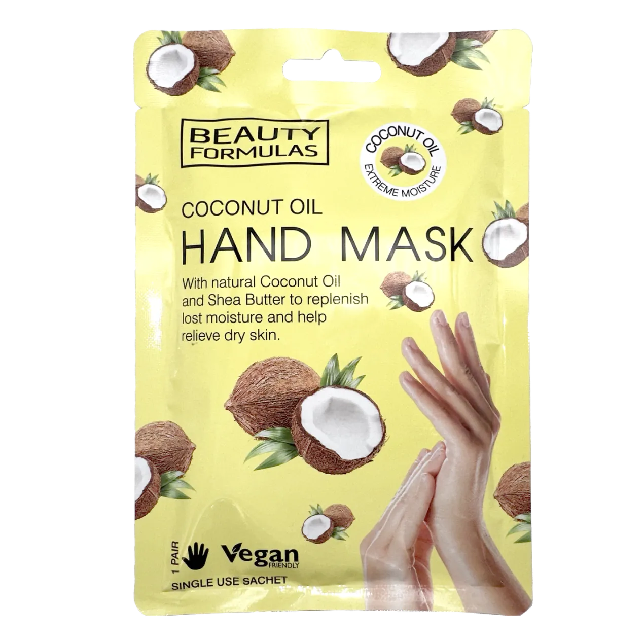 Mascarilla para Manos de Aceite de coco