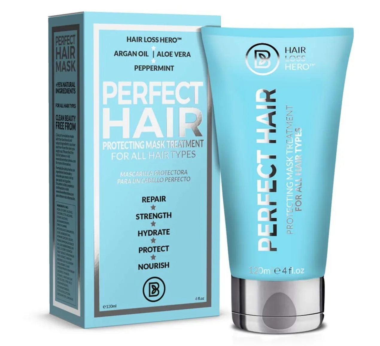 Mascarilla Protectora Cabello