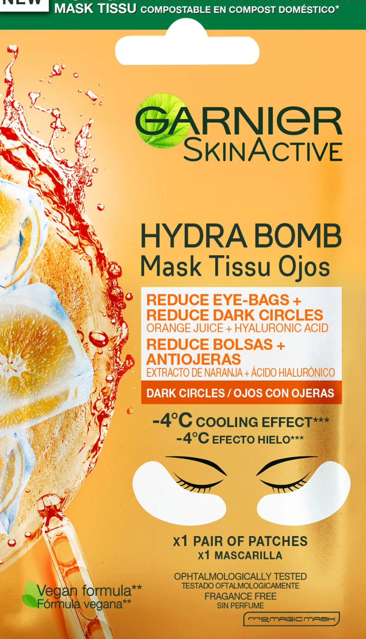 Mask Tissu Ojos Anti Fatiga