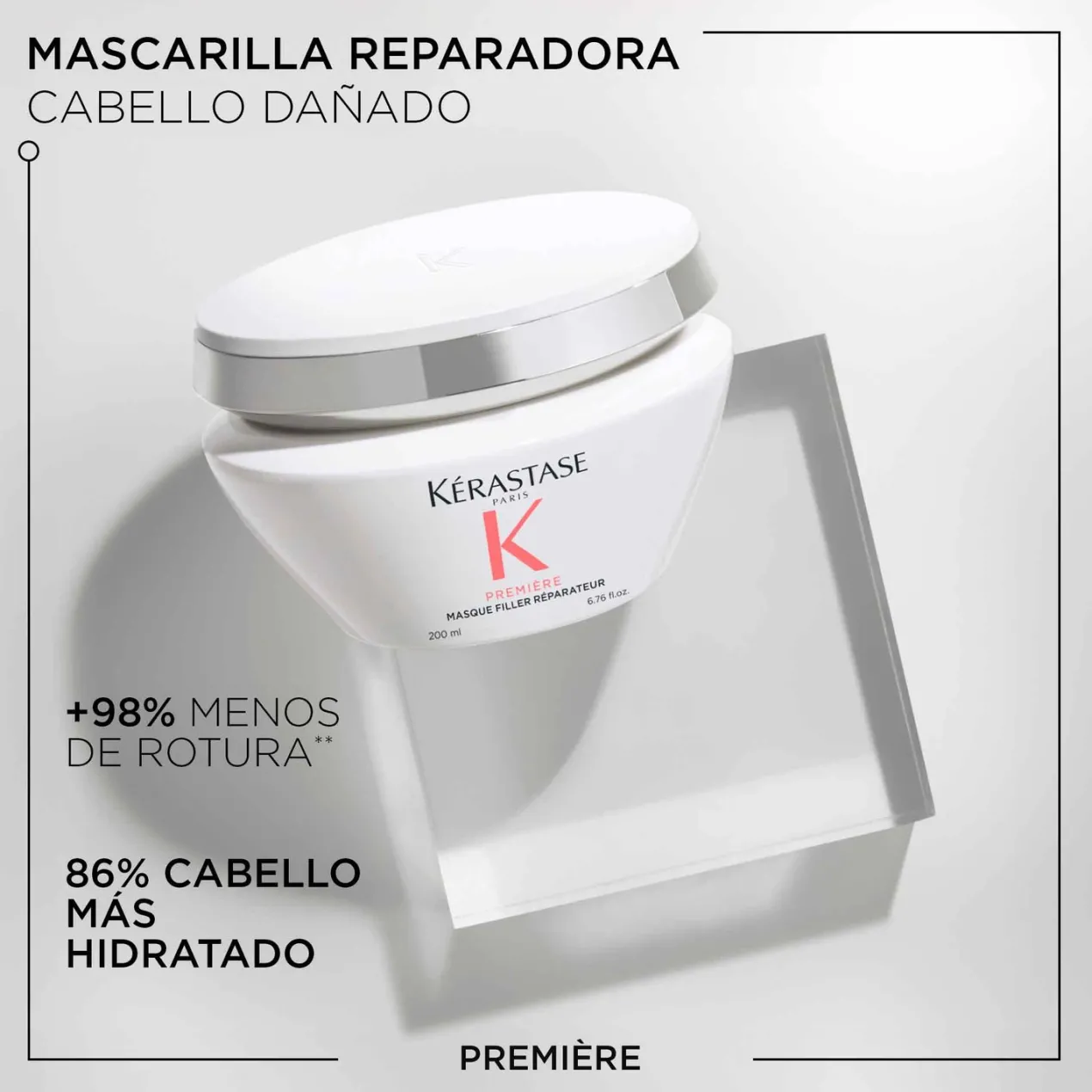 Masque Filler Reparateur Première Mascarilla Capilar Reparadora