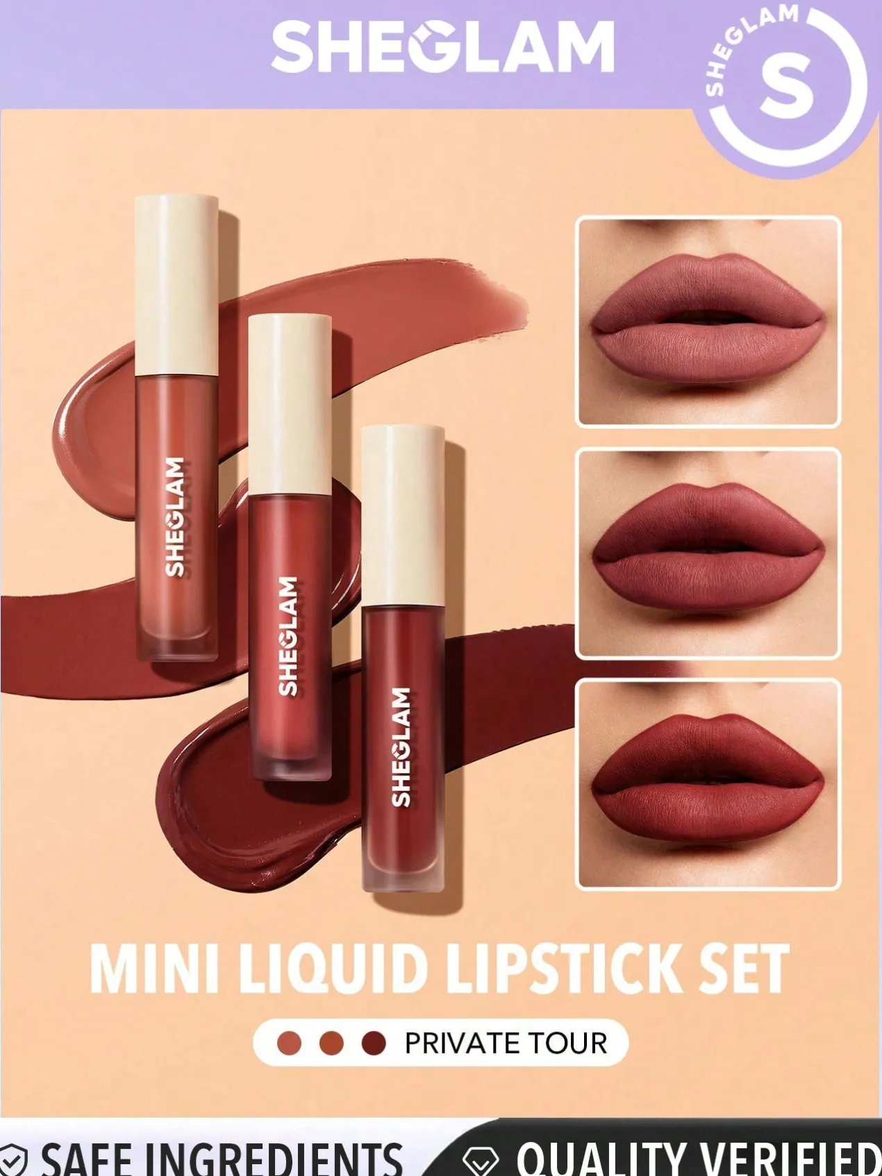 Matte Allure set de 3 mini labiales liquidos