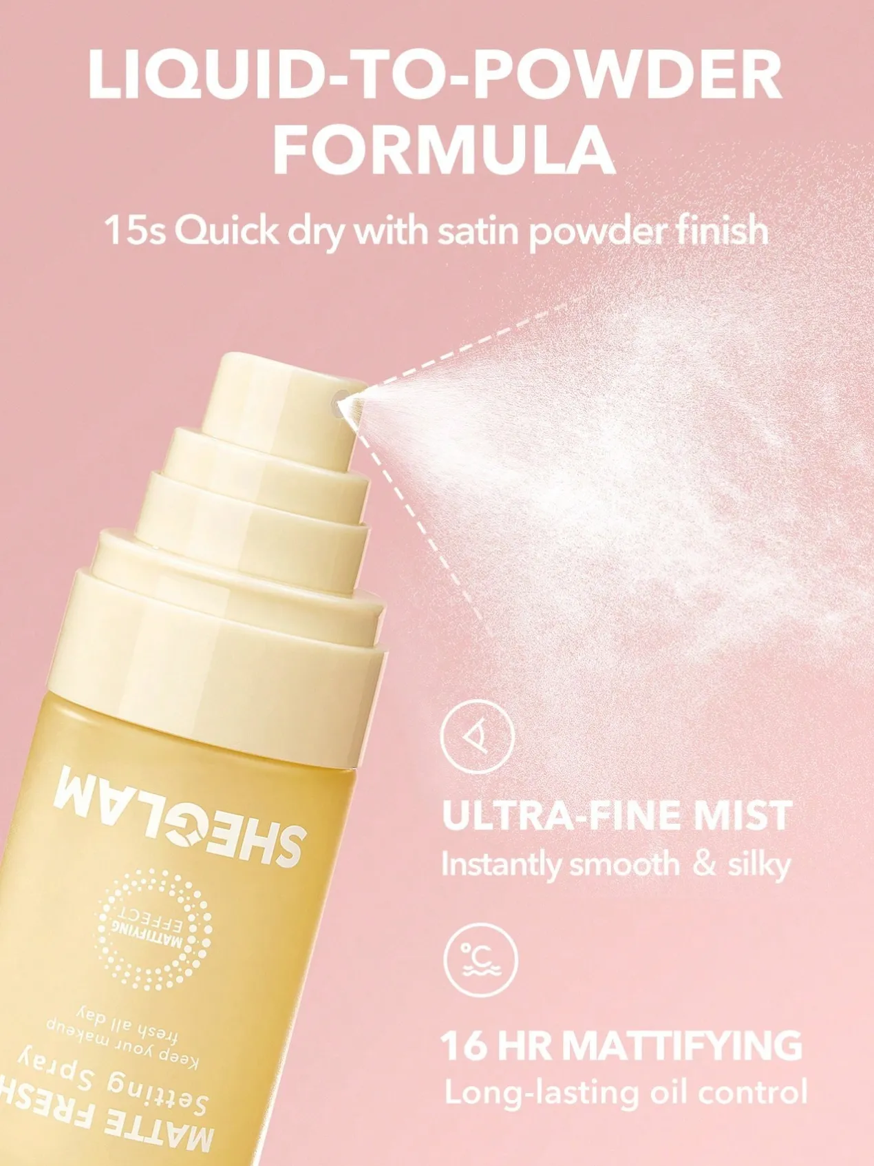 Matte Fresh Spray Fijador
