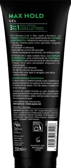 Max Hold Power Gel Fijación Fuerte