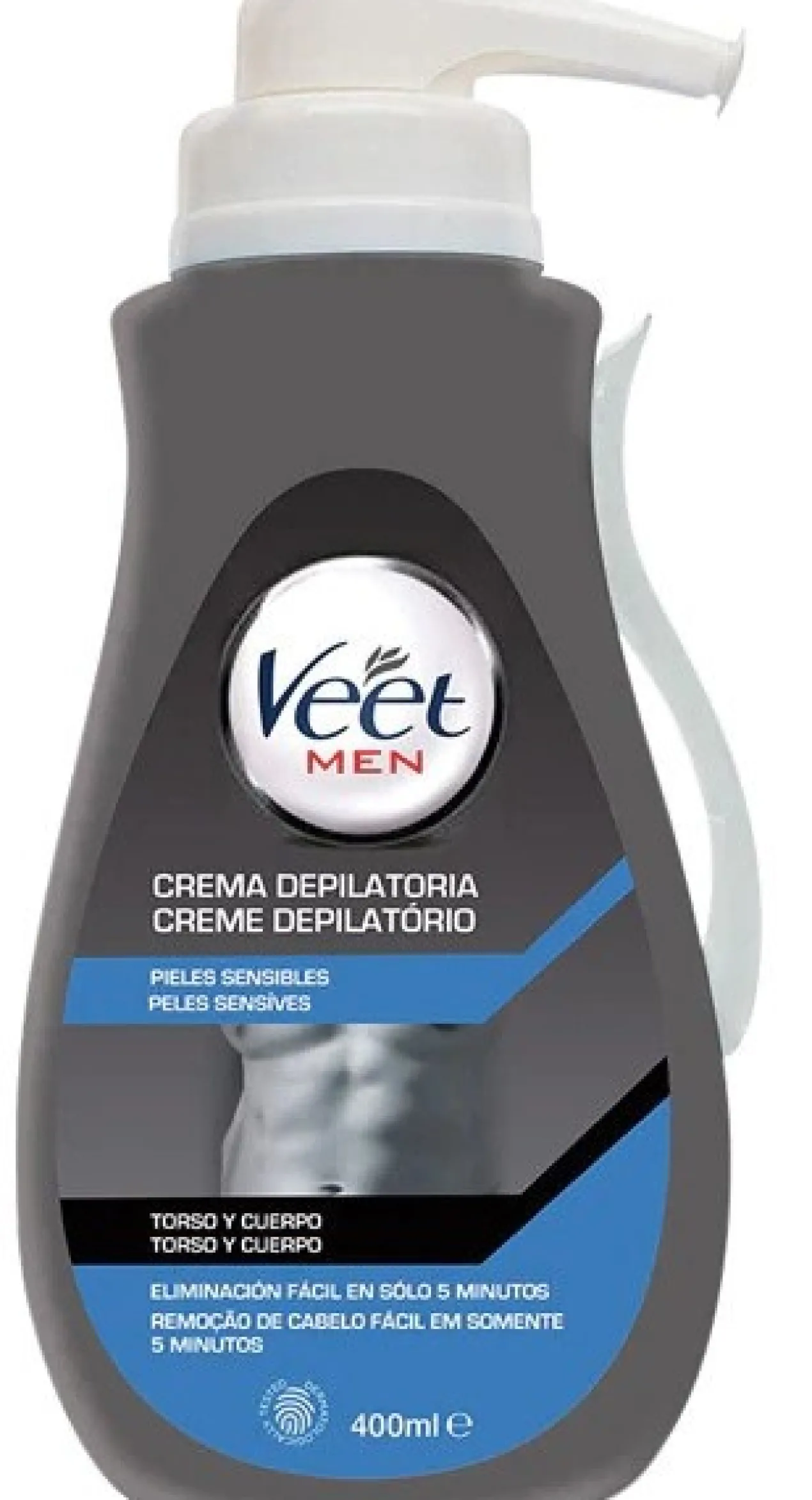 Men Crema Depilatoria Pieles Sensibles