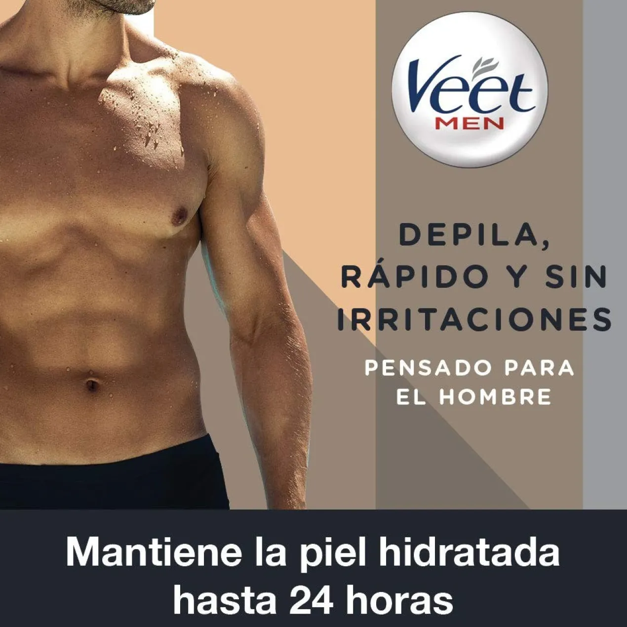 Men Crema Depilatoria Pieles Sensibles