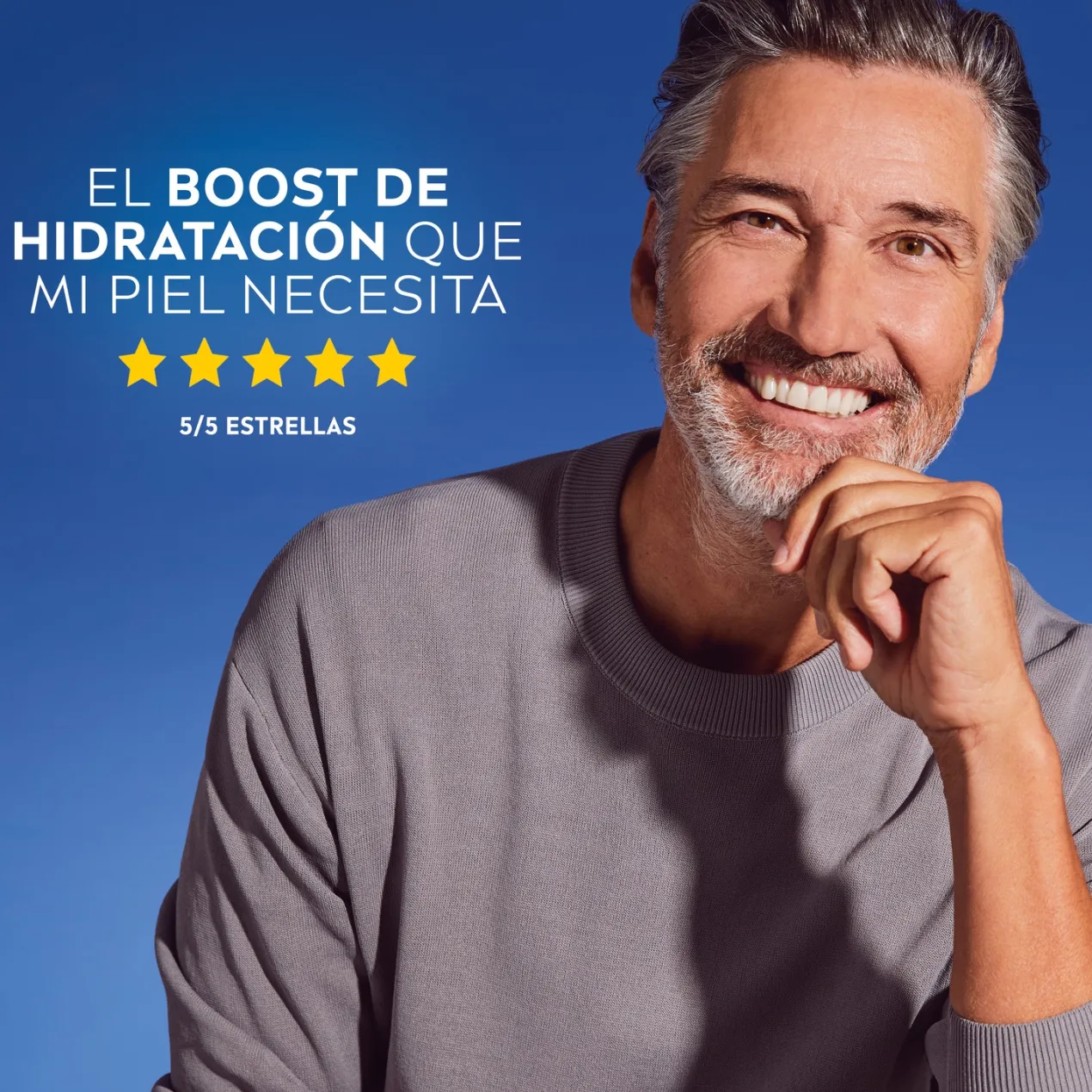 Men Crema Hyaluron Antiedad FP15