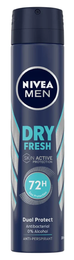 Men Dry Fresh Desodorante Spray