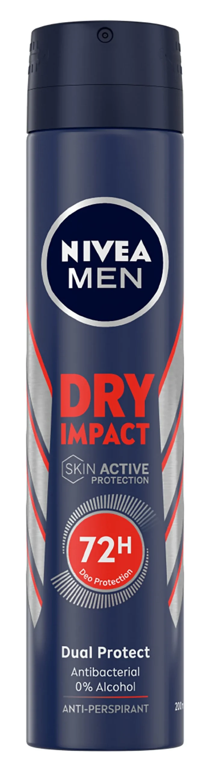 Men Dry Impact Desodorante Spray Antitranspirante