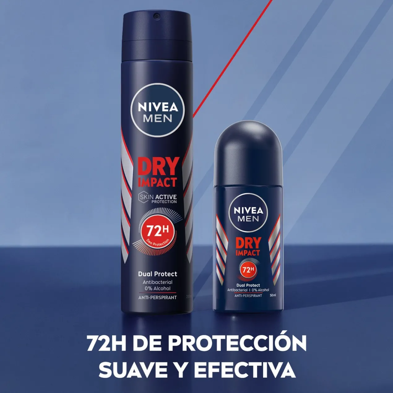 Men Dry Impact Desodorante Spray Antitranspirante