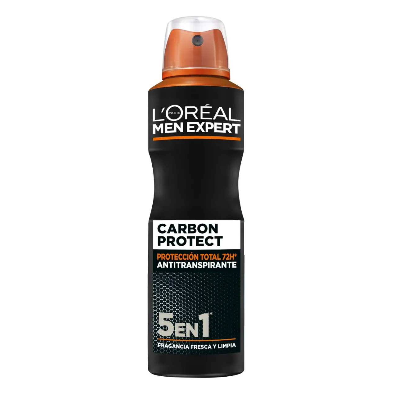 Men Expert Carbon Protect Spray Antitranspirante 5 en 1