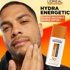Men Expert Hydra Energetic Fluido Invisible Diario FPS 50+