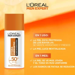 Men Expert Hydra Energetic Fluido Invisible Diario FPS 50+