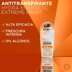 Men Expert Hydra Energetic Roll-On Antitranspirante 72h