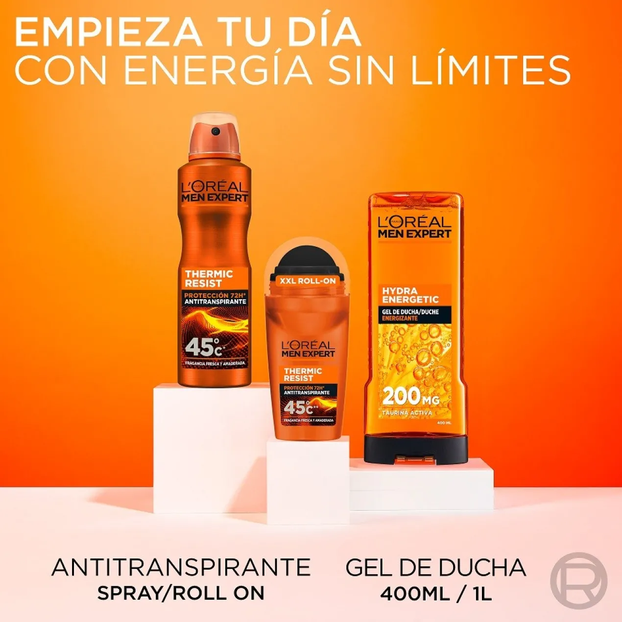 Men Expert Thermic Resist Desodorante Roll-On