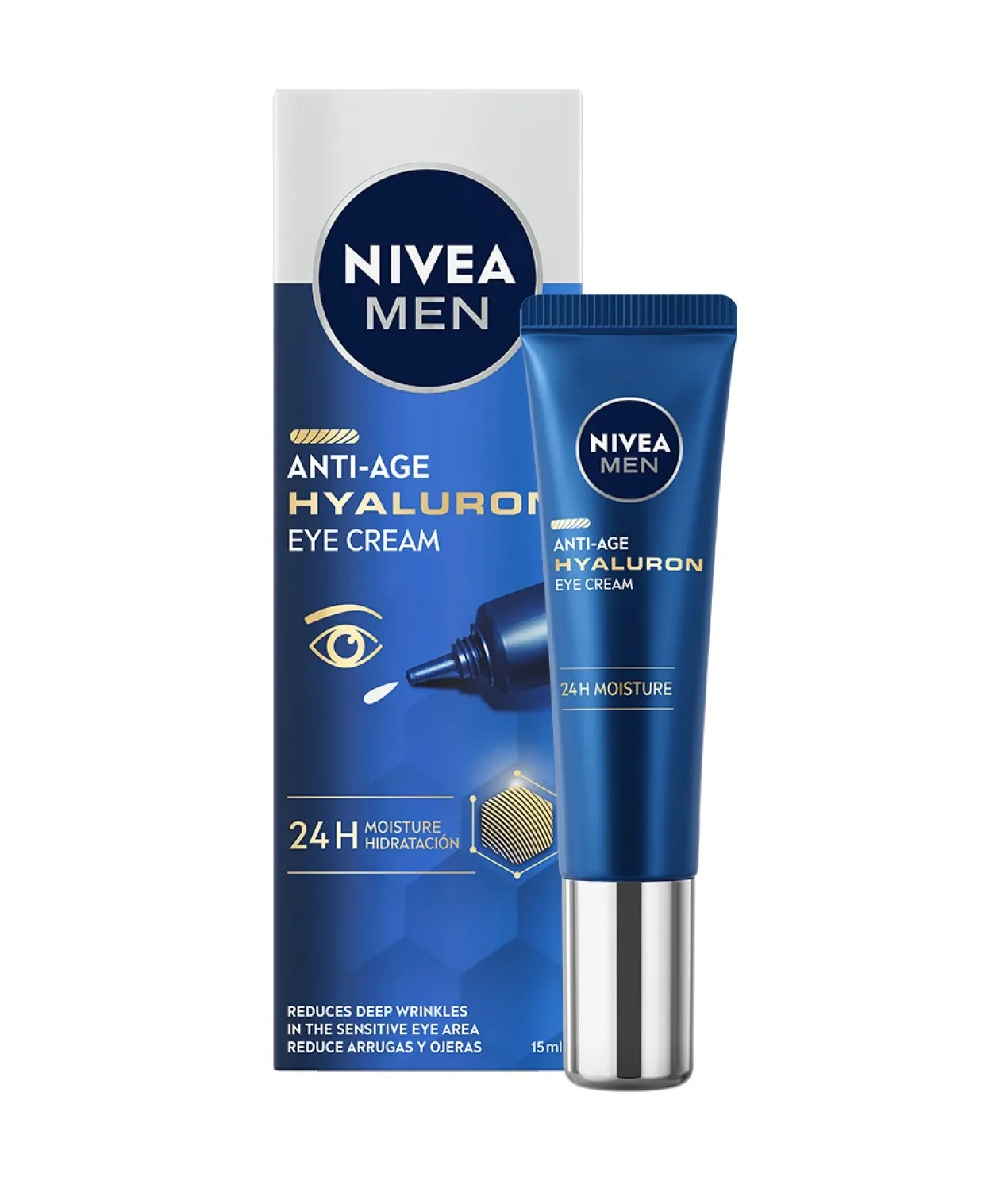 Men Hyaluron Contorno de Ojos Antiedad