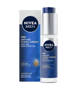 Men Hyaluron Gel Facial Hidratante Antiedad