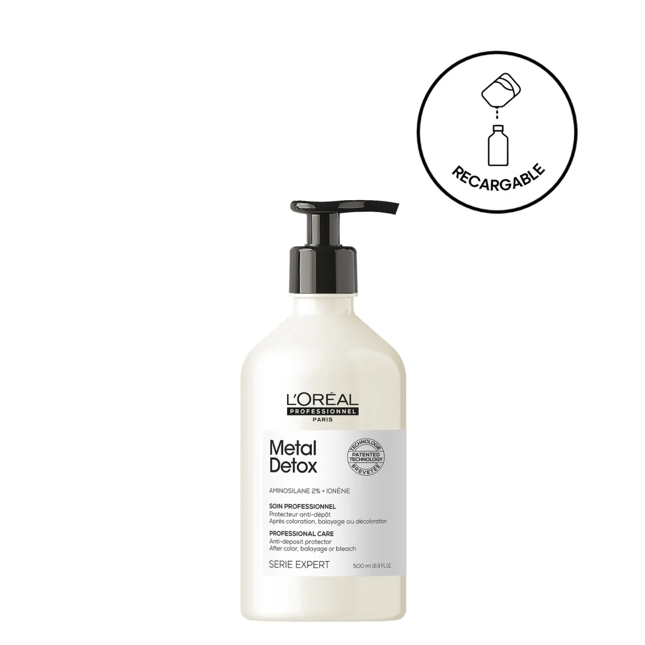 Metal Detox Champú sin Sulfatos para cabello dañado y teñido