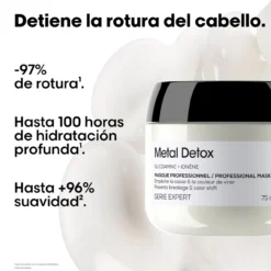 Metal Detox Mascarilla para Cabello Dañado y Teñido