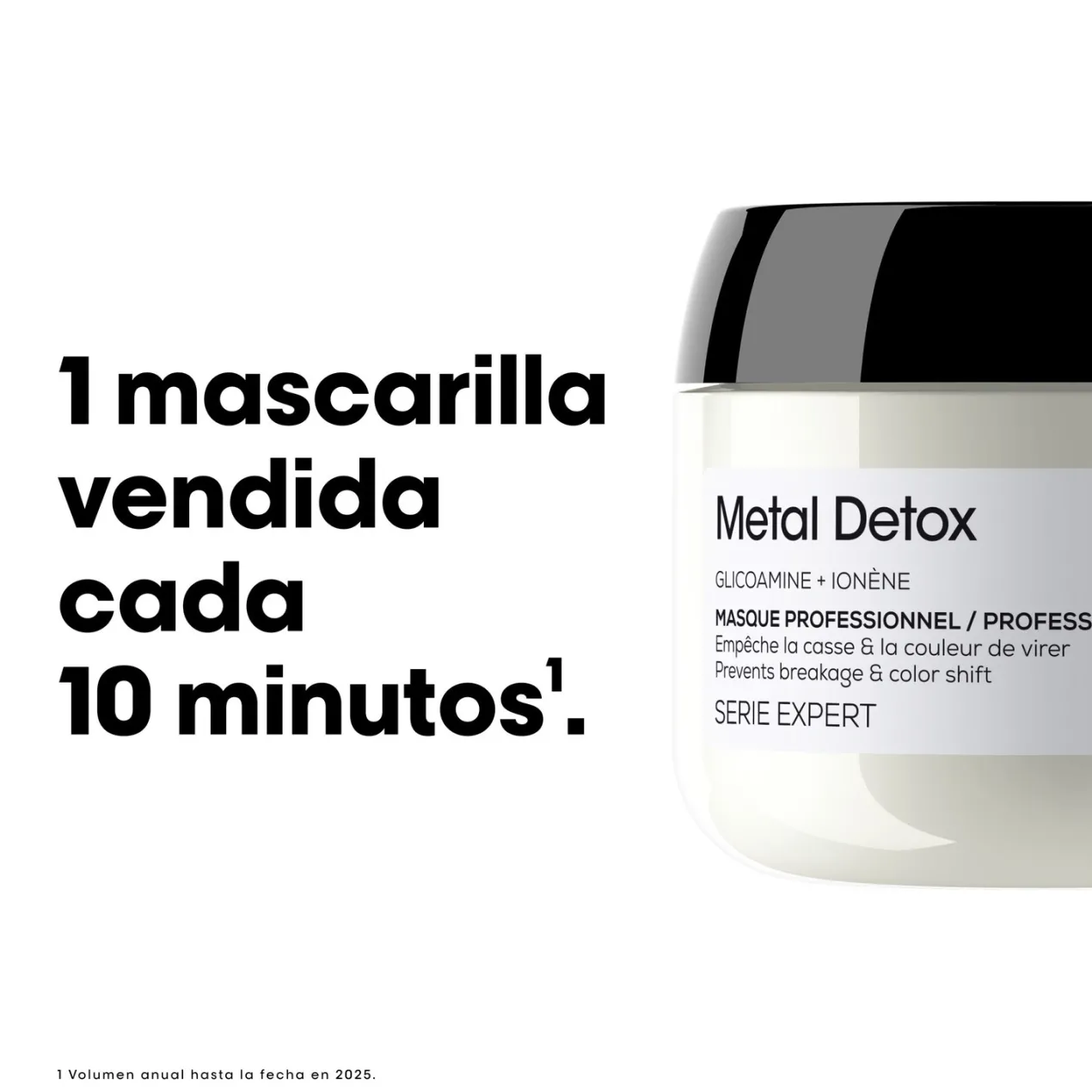 Metal Detox Mascarilla para Cabello Dañado y Teñido