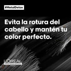 Metal Detox Mascarilla para Cabello Dañado y Teñido