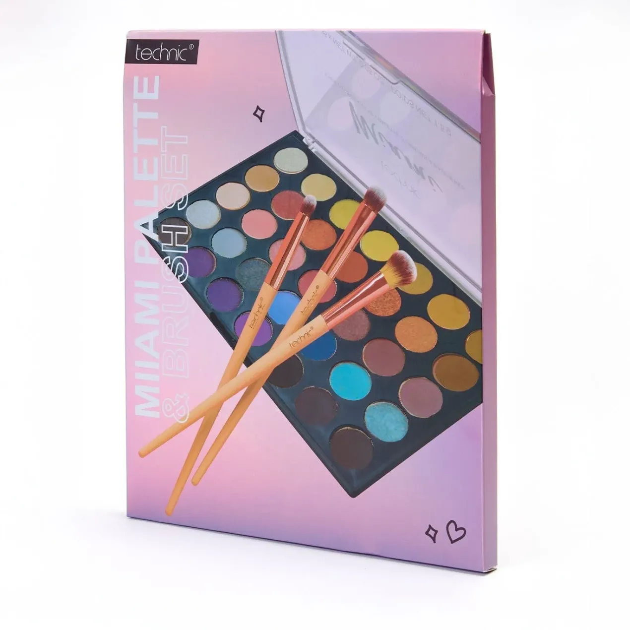 Miami Palette & Brushes Set