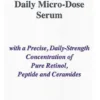 Micro-Dose Anti-Aging Retinol Serum with Ceramides and Peptide Serum Antiedad
