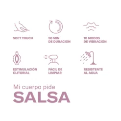 Mi Cuerpo Pide Salsa Vibrador Clitorial de uso Externo