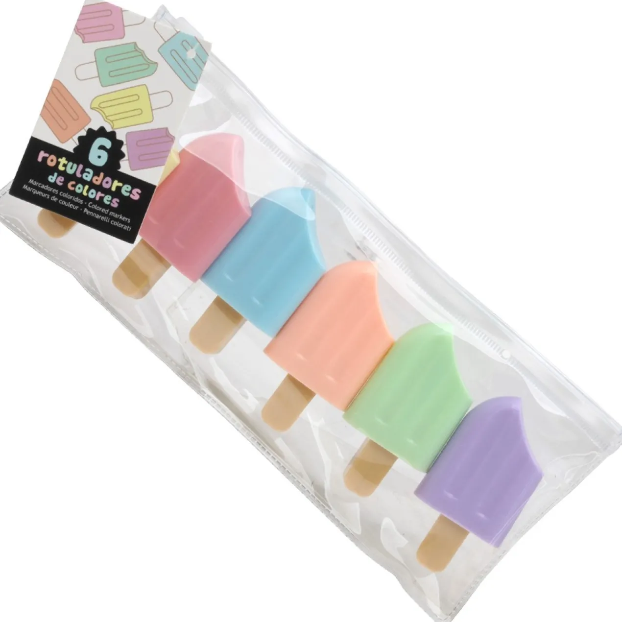 Mini Rotuladores Helado Polo