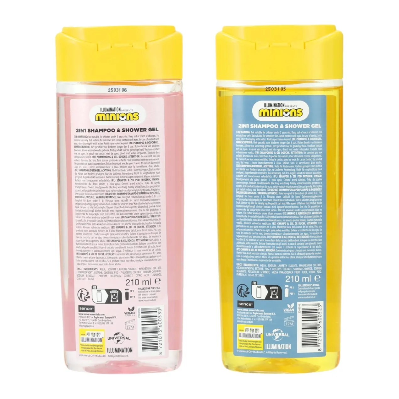 Minions Champú & Gel 2en1