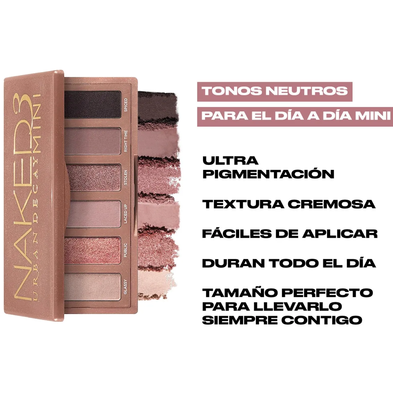 Mini Paleta de Sombras Naked 3