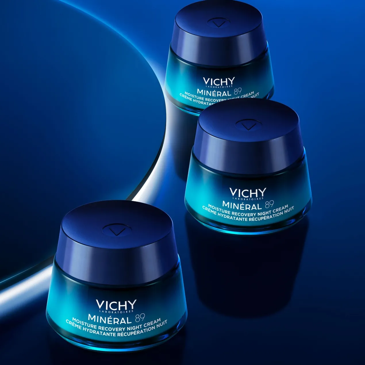 Minéral 89 Crema Hidratante de Noche Renovadora