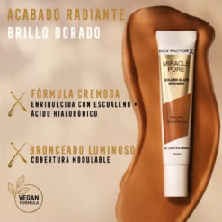 Miracle Pure Golden Glow Bronceador