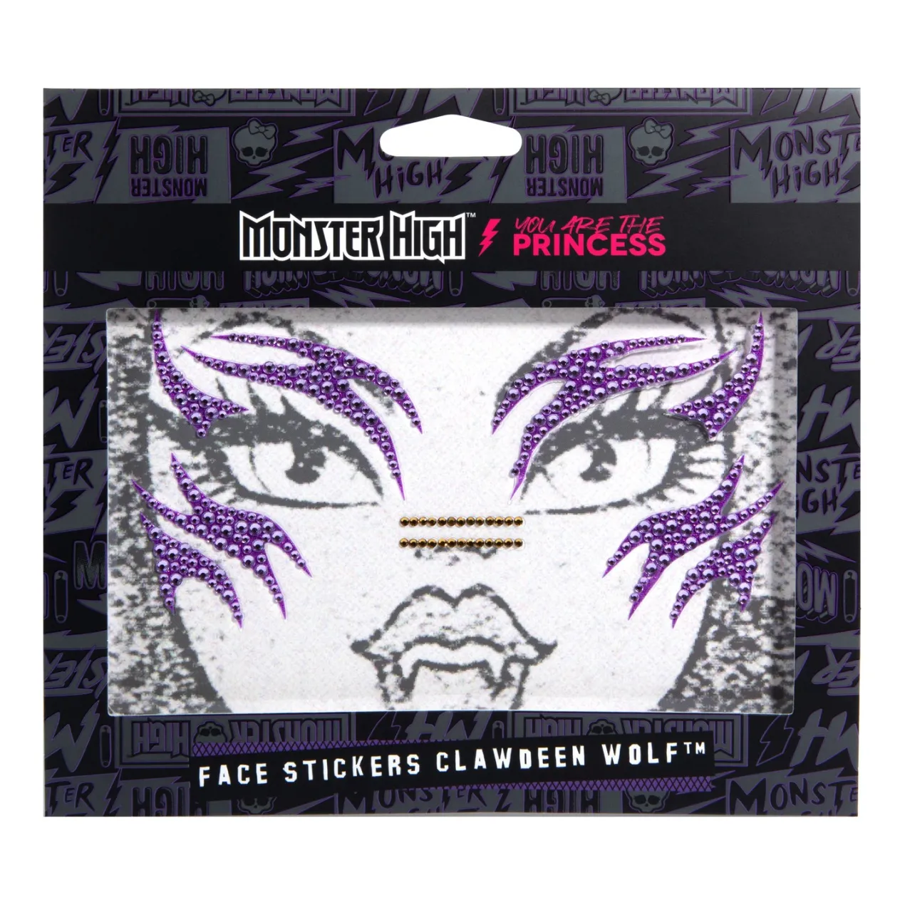 Monster High™ Face Stickers Clawdeen Wolf™