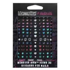 Monster High™ Icons 3D Stickers para Uñas