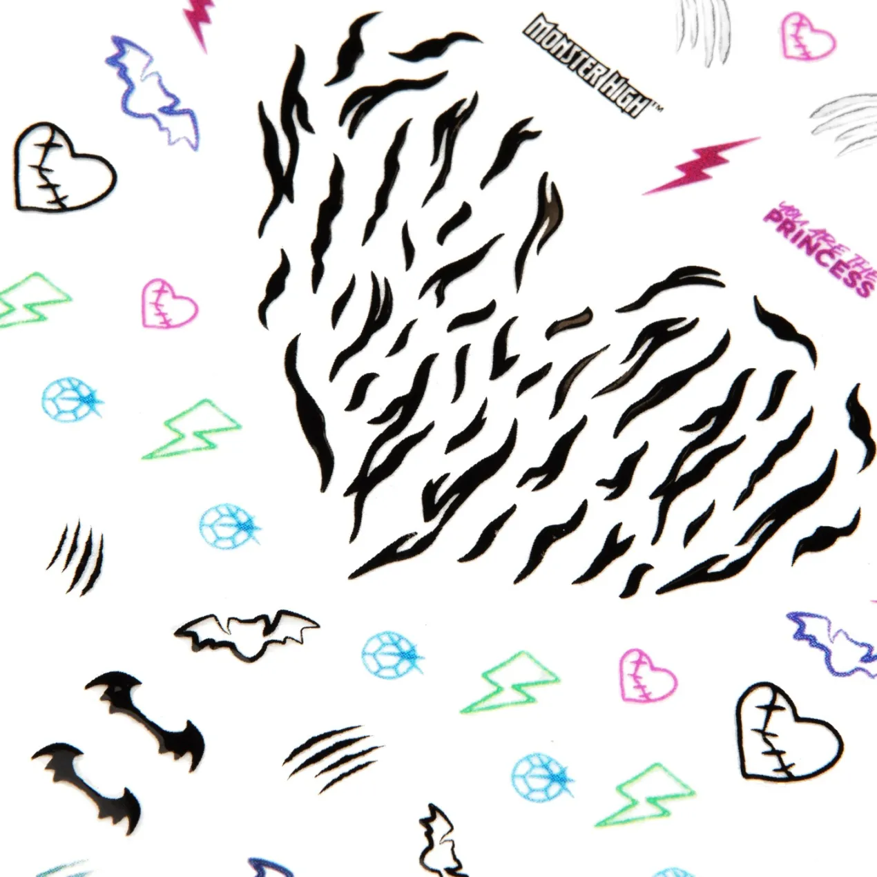 Monster High™ Stickers Para Uñas
